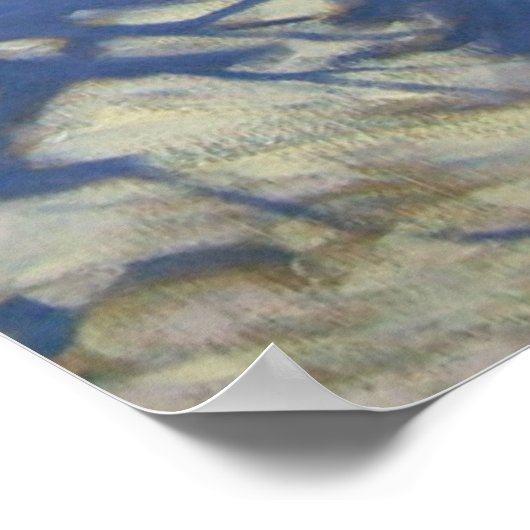 Mountain hut Morzine Poster (Hoek)