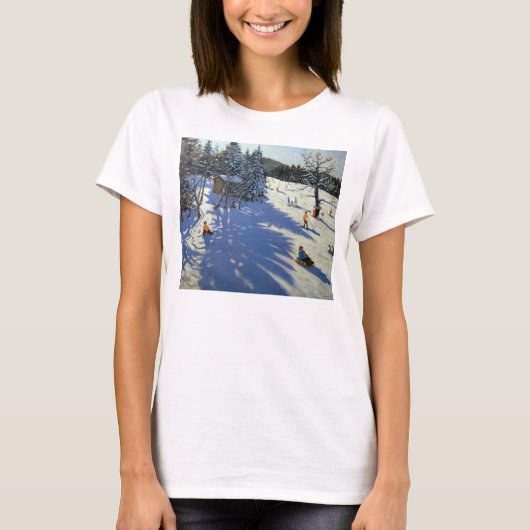 Mountain hut Morzine T-shirt (Voorkant)