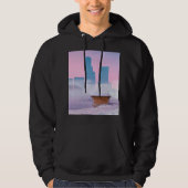 Mountain Hut voor Sky Scraper Hoodie (Voorkant)