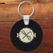 MOUNTAIN ICE CLIMBING ICON Ice Wall Rock Sleutelhanger (Voorkant)