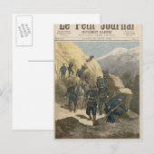 Mountain Infantrymen Briefkaart (Voorkant / Achterkant)