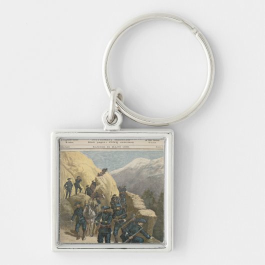 Mountain Infantrymen Sleutelhanger (Voorkant)