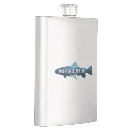 Mountain Island Lake North Carolina Fish Flacon (Rechts)