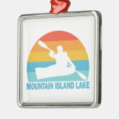 Mountain Island Lake North Carolina Kayak Metalen Ornament (Links)