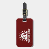 Mountain Junkie Bagagelabel (Voorkant verticaal)