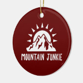 Mountain Junkie Keramisch Ornament (Links)