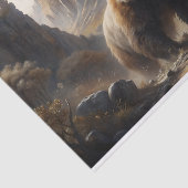 Mountain King Decoupage Tissuepapier (Detail)