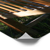 Mountain Lake, Bench Poster (Hoek)