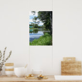 Mountain Lake, Dock Poster (Keuken)