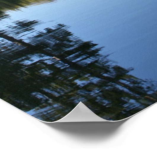 Mountain Lake, Dusk Poster (Hoek)