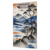 Mountain Lake en zonsopgang Klembord (Links)