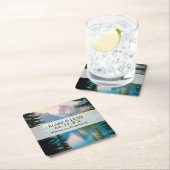 Mountain Lake Event Wedding Onderzetter (Insitu)