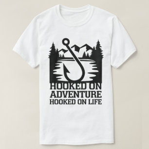 Mountain Lake Gevist Hook Adventure Design T-shirt