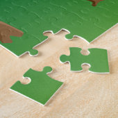 "Mountain Lake Gevist reis" puzzel (Zijkant)