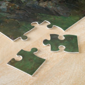 Mountain Lake in het Giant Mountains, 1896 3 Legpuzzel (Zijkant)