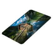 Mountain Lake Magnet Magneet (Linkerzijde)