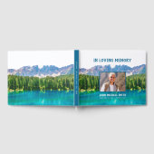 Mountain Lake Photo Memorial of begrafenis gastenb Gastenboek (Volledig)