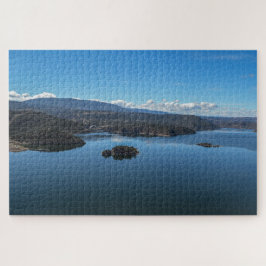 Mountain Lake Reflection Utah Scenics USA Natuur Legpuzzel