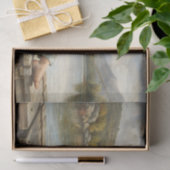 Mountain Lake Reverie Vissen Boy Decoupage Tissuepapier (Geschenk)