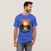 Mountain Lake Sun Rise T-shirt (Voorkant volledig)