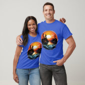 Mountain Lake Sun Rise T-shirt (Unisex)