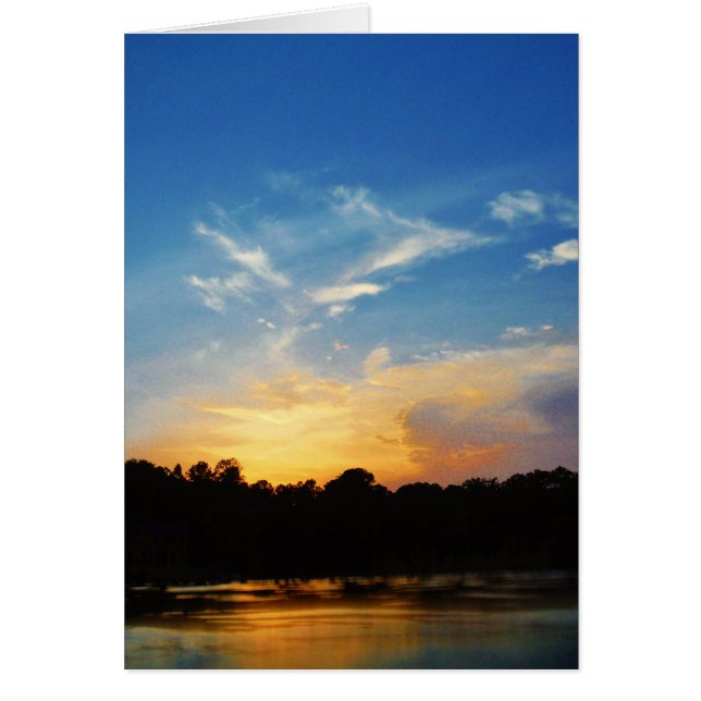 Mountain Lake Sunset (Voorkant)