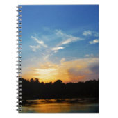 Mountain Lake Sunset Notitieboek (Voorkant)