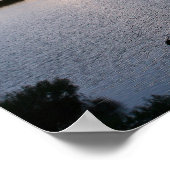 Mountain Lake, Sunset Poster (Hoek)