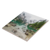 Mountain Lake Uitzicht Tegeltje (Zijkant)