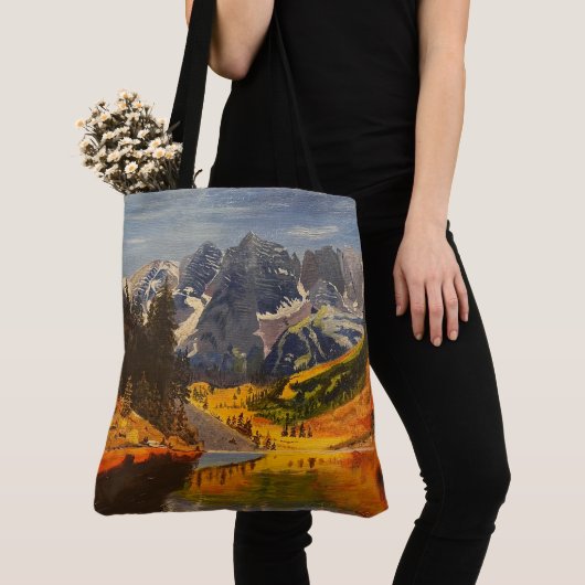 Mountain Lake, van Gary Poling Tote Bag (Dichtbij)