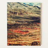 Mountain Landscape Art Scene Planner (Achterkant)