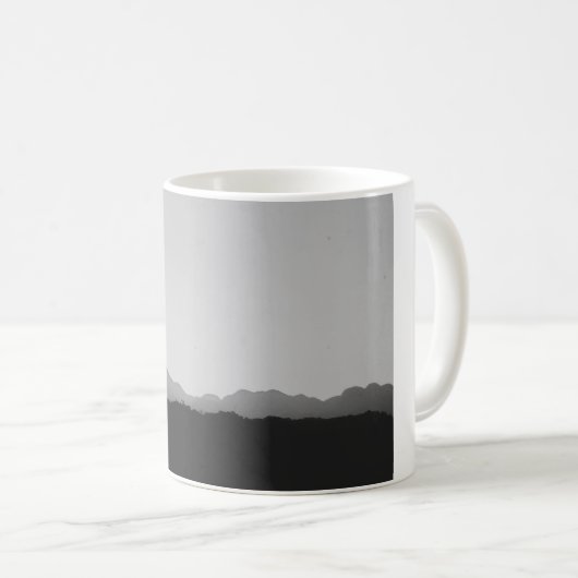 Mountain landscape coffe mug koffiemok (Voorkant rechts)