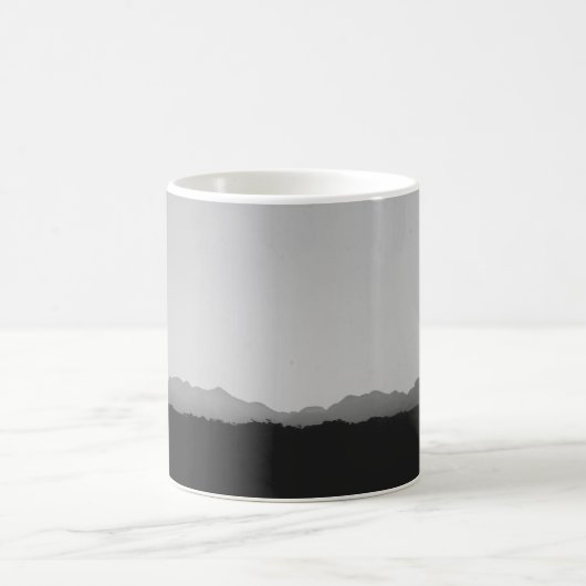 Mountain landscape coffe mug koffiemok (Center)