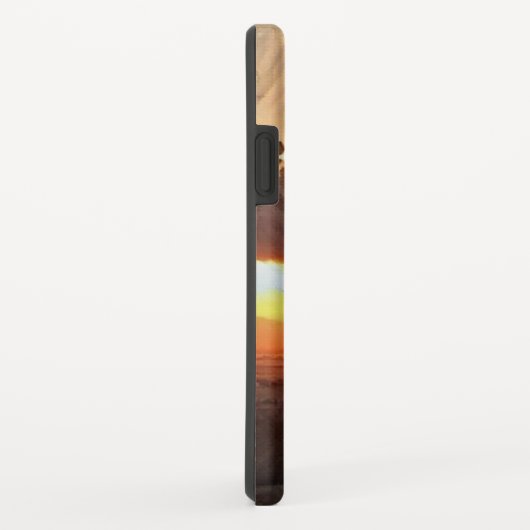 Mountain Landscape Zonsondergang Telefoon Case (Achterkant/rechts)