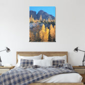 Mountain Larches Canvas Afdruk (Insitu (Slaapkamer))