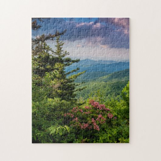 Mountain Laurel bij zonsopgang Legpuzzel (Verticaal)