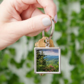 Mountain Laurel bij zonsopgang Sleutelhanger (Hand)