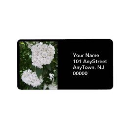 Mountain Laurel Floral bruiloft Etiket