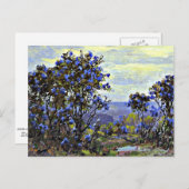 Mountain Laurel in Bloom, mooi kunstschilderij Briefkaart (Voorkant / Achterkant)