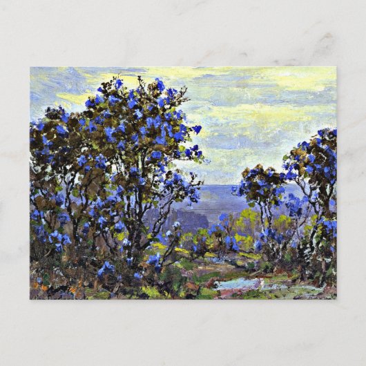 Mountain Laurel in Bloom, mooi kunstschilderij Briefkaart (Voorkant)