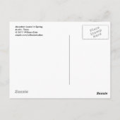 Mountain Laurel in Spring Briefkaart (Achterkant)