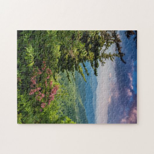 Mountain Laurel op Sunrise Legpuzzel (Horizontaal)