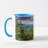 Mountain Laurel op Sunrise Mok (Links)