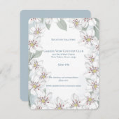 Mountain Laurel Wedding Details Kaart (Voorkant / Achterkant)