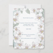 Mountain Laurel Wedding Details Kaart (Voorkant)