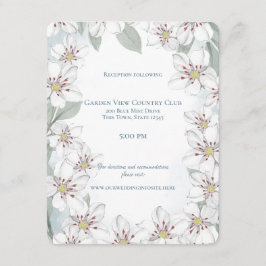 Mountain Laurel Wedding Details Kaart