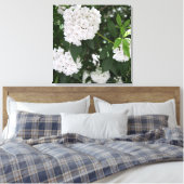  Mountain Laurel White Flowers Canvas Afdruk (Insitu (Slaapkamer))