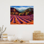 Mountain Lavender Home Poster (Keuken)