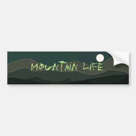 Mountain Life Bumpersticker