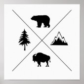 Mountain Life Poster (Voorkant)